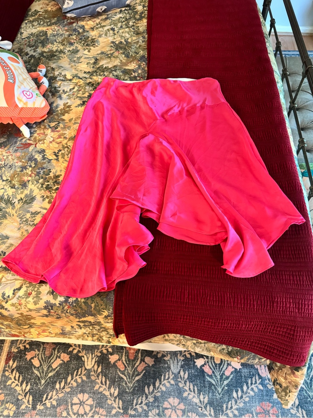 Anthropologie handkerchief hem skirt